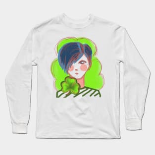 Ireland's face Long Sleeve T-Shirt